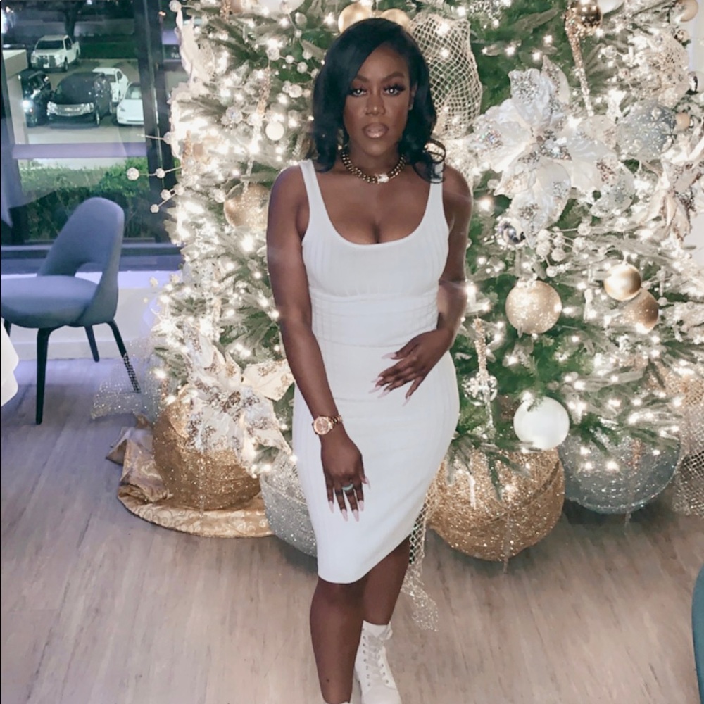 White dress